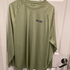 Men's Green sun protection shirt